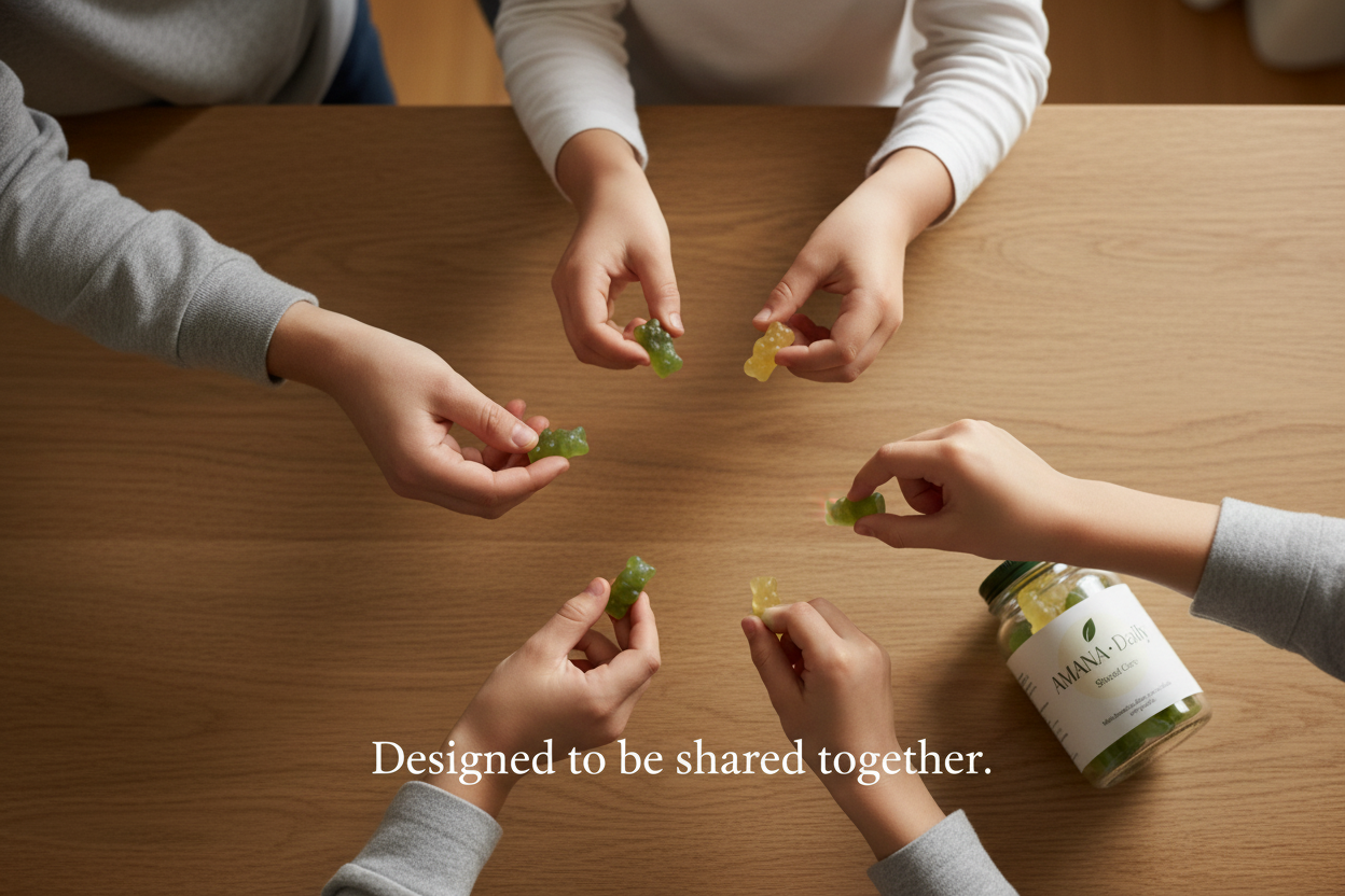 Pensado para compartirse - Marca AMANA